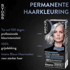 Syoss Haarverf 12-59 Cool Platinum Blond