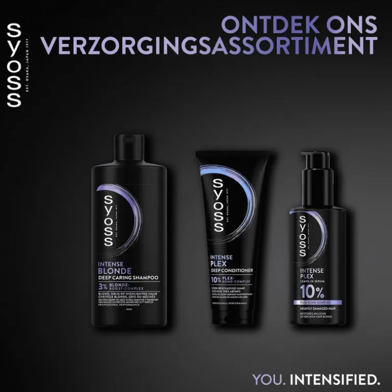 Syoss Intense Blonde Shampoo 440 ML