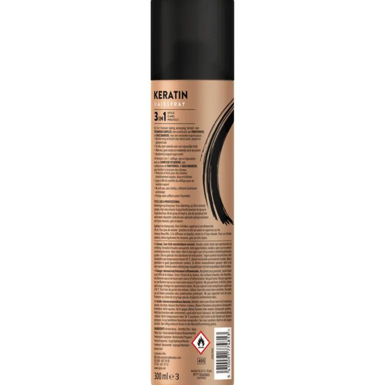 Syoss Keratin Haarspray 300 ML