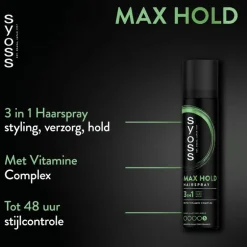 Syoss Max Hold Haarspray Mini 75 ML