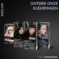 Syoss Metallic Collection Haarkleuring 3-89 Bronze Coffee