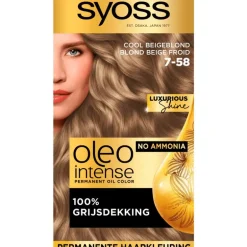 Syoss Oleo Intense 7-58 Cool Beigeblond/Blond Beige Froid