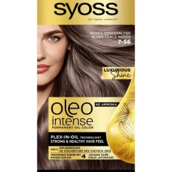 Syoss Oleo Intense 7-56 Mokka Donkerblond/Blond Foncé Mocca