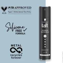 Taft Styling Power Invisible Haarspray 250 ML