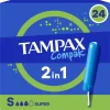 Tampax Compak Super Tampons Met Inbrenghuls 24 Stuks