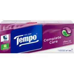 Tempo Complete Care 4-Laags Zakdoekjes 10 pakjes