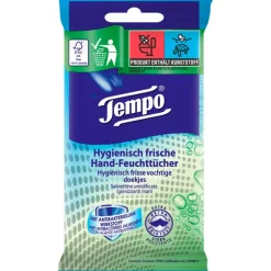 Tempo Fresh To Go Protect Vochtige Doekjes 10 stuks