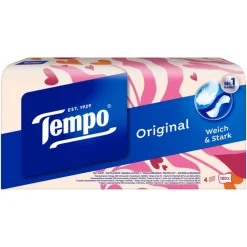 Tempo Original Box 4 Laags Zakdoekjes 100 stuks