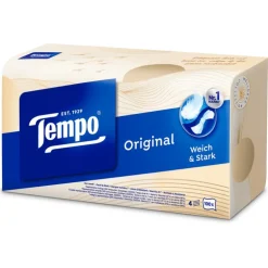 Tempo Original Box 4 Laags Zakdoekjes 100 stuks