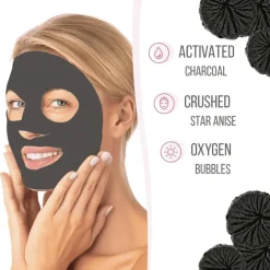7th Heaven Charcoal Detox Bubbel Sheet Masker