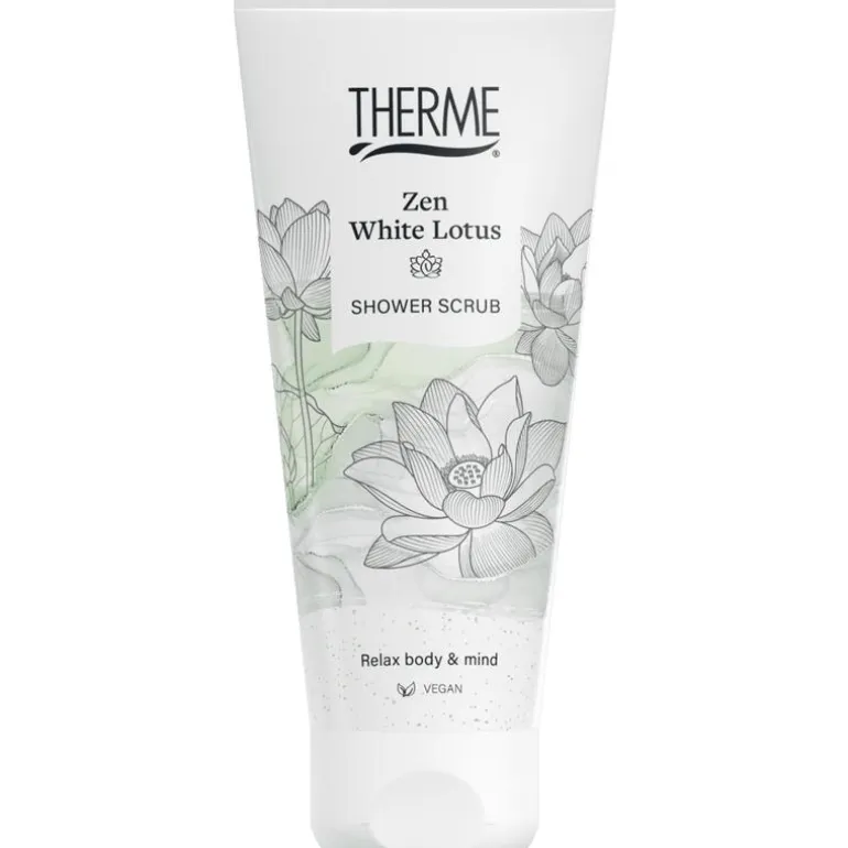 Therme Zen White Lotus Shower Scrub 200 ML