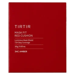 TirTir Mask Fit Red Cushion Foundation 34C Amber