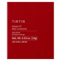 TirTir Mask Fit Red Cushion Foundation 22N Shell Beige
