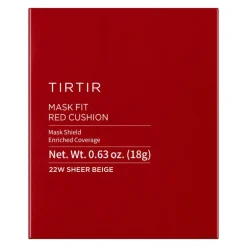 TirTir Mask Fit Red Cushion Foundation 22W Sheer Beige