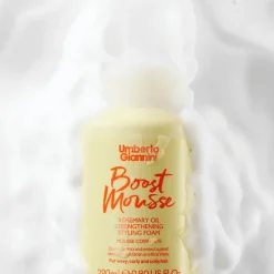 Umberto Giannini Strong Curls Rosemary Oil Strengthening Styling Foam 290 ML