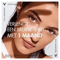 Vichy Capital Soleil ZonbeschermendWater Bruine Teint SPF50 200 ML