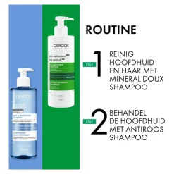 Vichy Dercos Mineral Doux Zachte Shampoo 400 ML