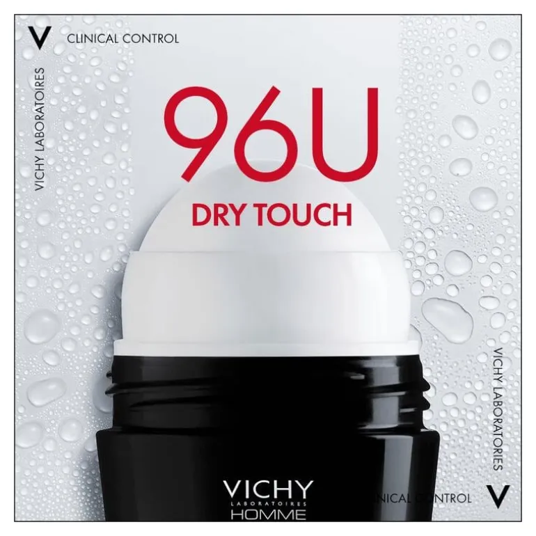 Vichy Homme Clinical Control 96U Deodorant Roller 50 ML