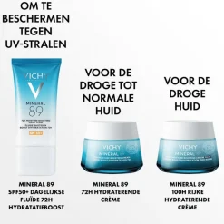 Vichy Mineral 89 72U Hydraterende Fluide SPF50+ 50 ML