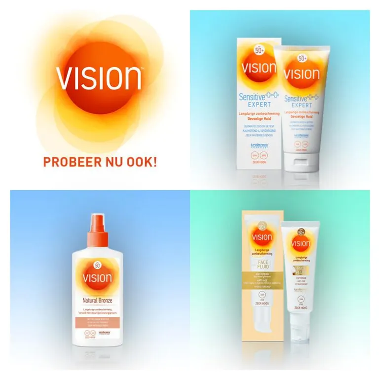 Vision Zonnebrand SPF50 180 ML