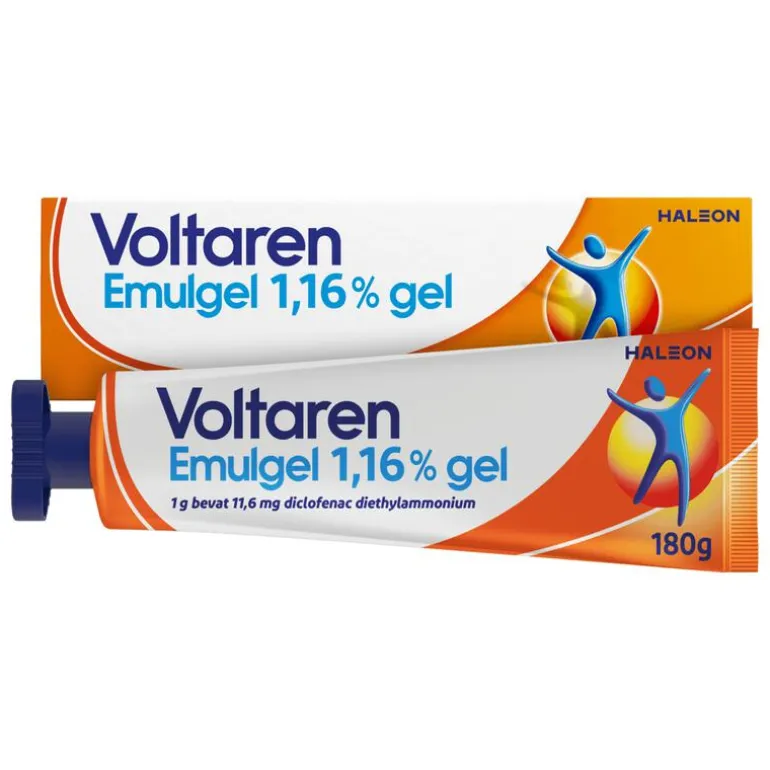Voltaren Emulgel 1,16% (diclofenac) Bij Gewrichtspijn In Knie En Vinger 180 GR