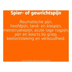 Voltaren K 12,5 MG Pijnstiller Filmomhulde Tabletten Diclofenac-Kalium 10 stuks