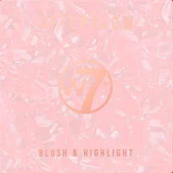 W7 Afterglow Blush & Highlight