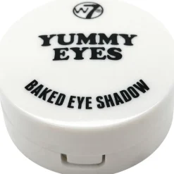 W7 Yummy Eyes Baked Eyeshadow All White