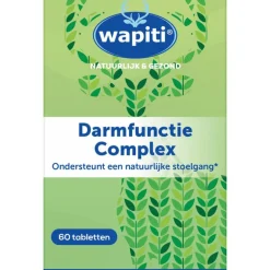 Wapiti Darmfunctie Complex 60 tabletten