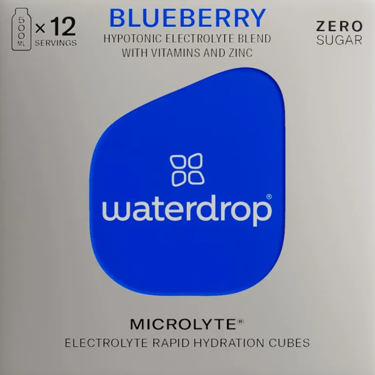 Waterdrop Microlite Blueberry 12 stuks