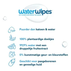 Waterwipes Billendoekjes 48st