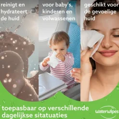 WaterWipes Hydrating Baby Wipes - 12x60