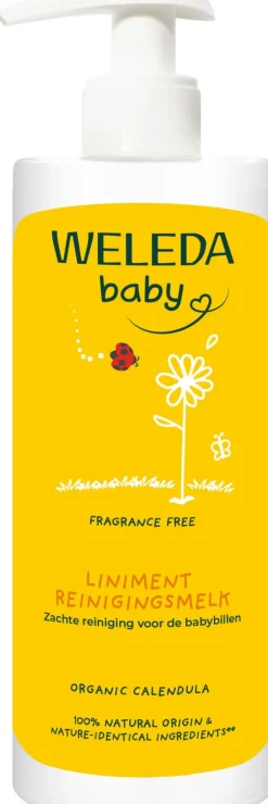 Weleda Calendula Liniment Babybillen Reinigingsmelk 400 ML