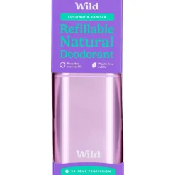 Wild Purple Case Coconut & Vanilla Starterpack Deodorant Stick 40 gram