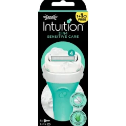 Wilkinson Sword Intuition Sensitive Care Scheerapparaat 1+1 gratis navulmesje