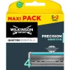 Wilkinson Sword Quattro Titanium Sensitive Scheermesjes 5+2 gratis