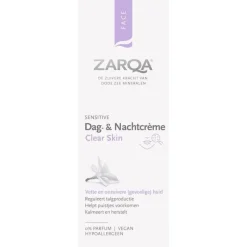 Zarqa Clear Skin Dag- en Nachtcrème 75 ML