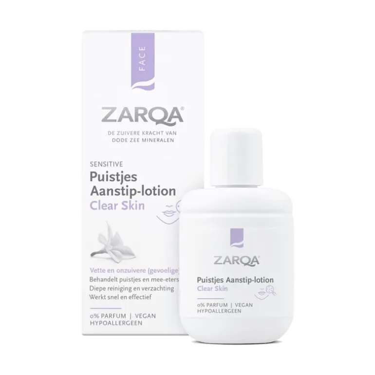 Zarqa Clear Skin Puistjes Aanstiplotion 20 ML