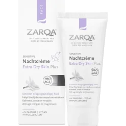 Zarqa Extra Dry Skin Plus Sensitive Nachtcrème 50 ML