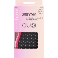 Zenner Duoo Brush Roze/Zwart