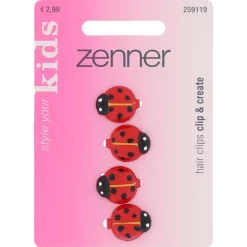 Zenner Haarclip kids 4x