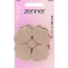 Zenner Haarklem Bloem Glimmend Beige