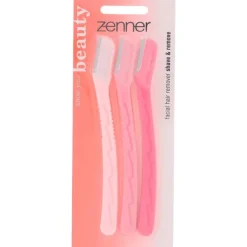 Zenner Wenkbrauwscheermesje 3x